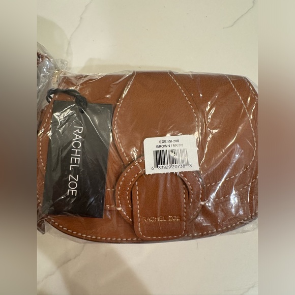 Rachel Zoe Edessi Brown Leather Belt Bag Crossbody Shoulder Bag NWT - Picture 6 of 8